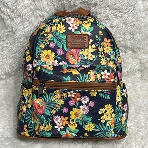 Loungefly Pokémon Starters Tropical Print Mini Backpack Nearly New!